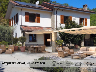 Acqui Terme villa singola di ampie dimensioni