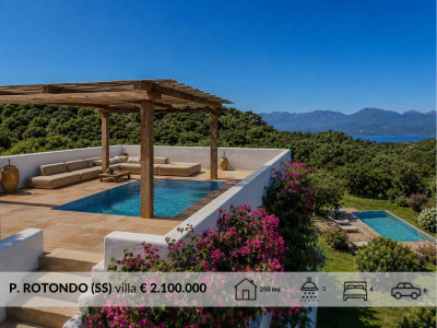 Villa prestigiosa a Porto Rotondo nella zona più esclusiva della Sardegna
